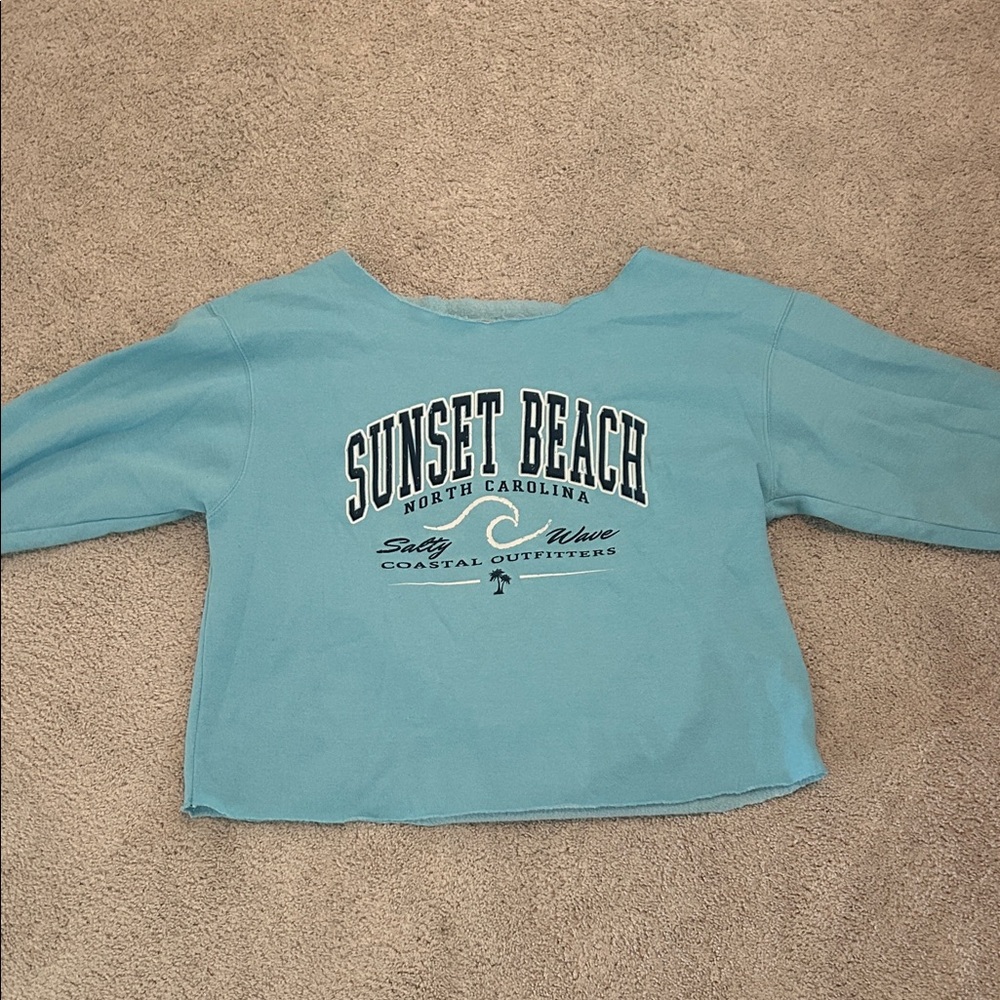 Coastal Outfitters Teal Sweatshirt